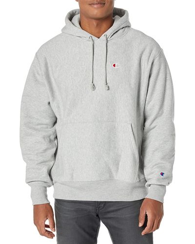 Champion Reverse Weave Pullover Hoodie - Gray