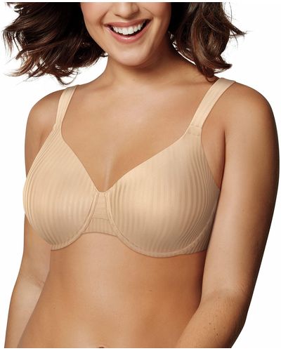 Playtex Secrets All Over Smoothing Full-figure Underwire Bra Us4747 - Brown