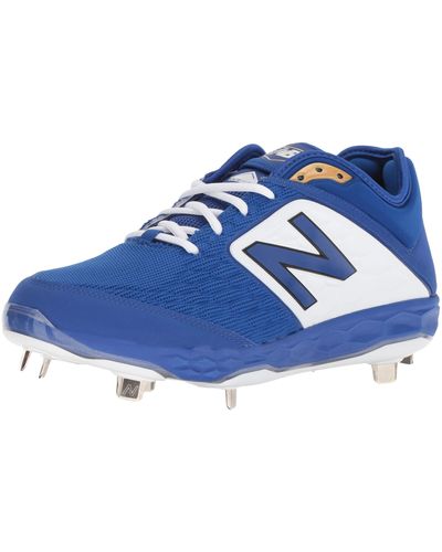 New Balance 3000 V4 Metal Baseball Shoe - Blue