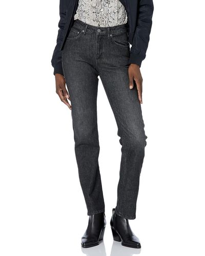 Nudie Jeans Straight Sally Pixelated Gray - Black