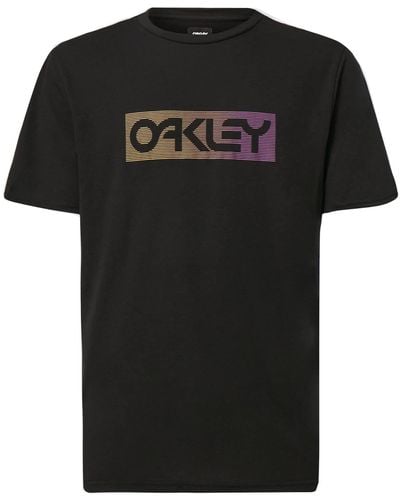 Oakley S Gradient Lines B1b Rc Tee T-shirt - Black