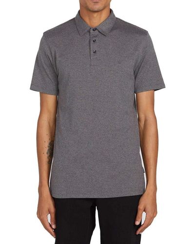 Volcom Wowzer Polo Shirt - Gray