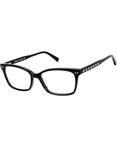 Rebecca Minkoff Tilden 3 Rectangular Prescription Eyewear Frames - Black