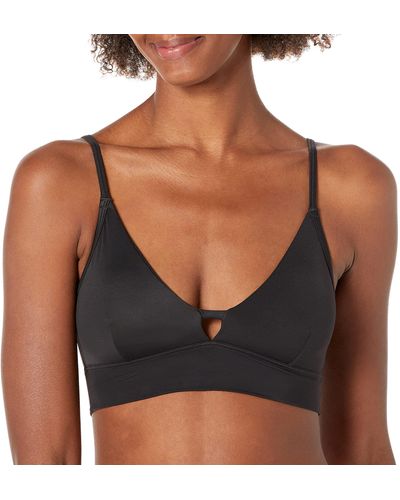Hanes Eco Luxe Long Line Triangle Dhy204 - Black