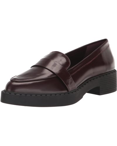 Vince Camuto Footwear Echika Block Heel Loafer Clog - Black