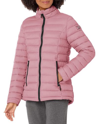 Reebok Lightweight Quilted Glacier Shield Jacket - Pink