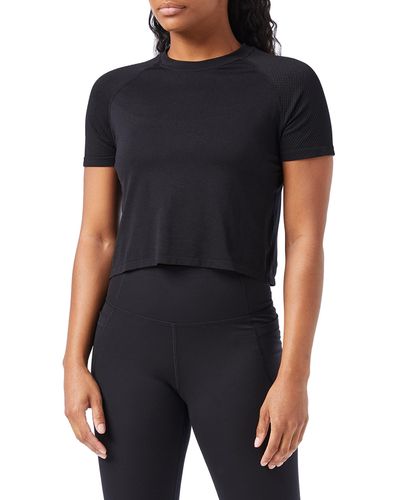 Core 10 Seamless Short-sleeve T-shirt - Black