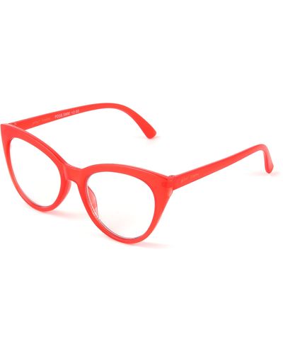 Betsey Johnson Rhett Glasses Blue Light Glasses - Red