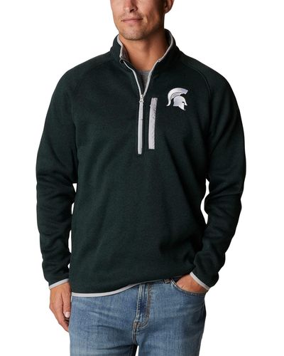 Columbia Collegiate Canyon Point Sweater Fleece Half Zip - Black