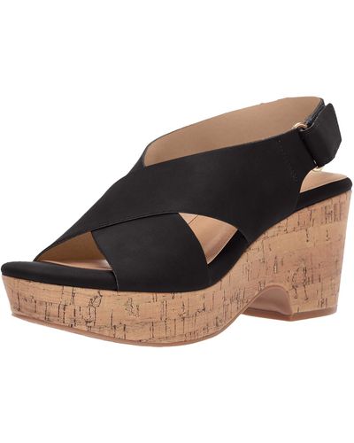 Chinese Laundry Cl By Chosen Wedge Sandal - Black