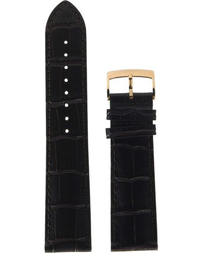 Tissot Unisex-adult Leather Calfskin Watch Strap Brown T600041656