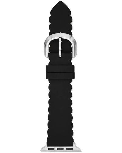 Kate Spade Silicone Band For 38/40/41mm Apple Watch Series 1-6 - Black