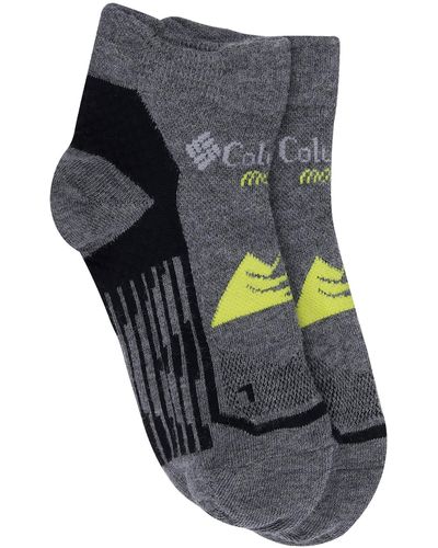 Columbia Trail Running Nilit Breeze Lightweight Low Cut Socks - Black