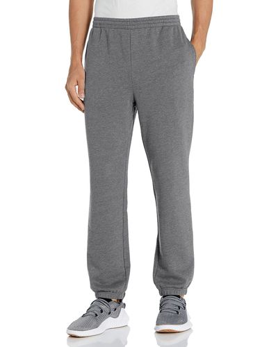 Amazon Essentials Closed Bottom Fleece Sweatpants - Gray