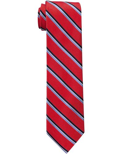 Tommy Hilfiger Stripe Tie - Red