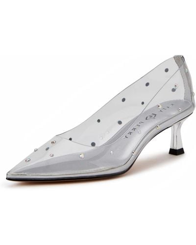 Katy Perry The Golden Studded Pump - White