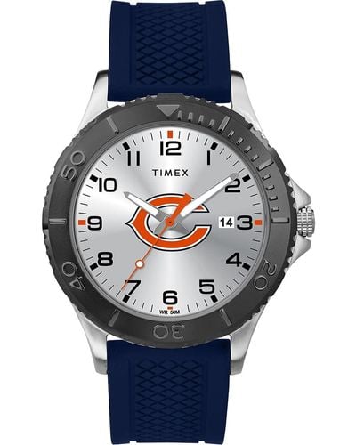 Timex Twzfbeame Nfl Gamer Chicago Bears Watch - Blue