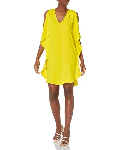 Trina Turk Haipo Shift Dress - Yellow