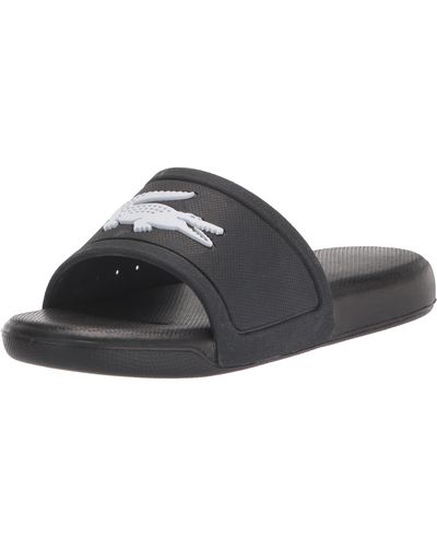 Lacoste L.30 Slide Sandal - Black