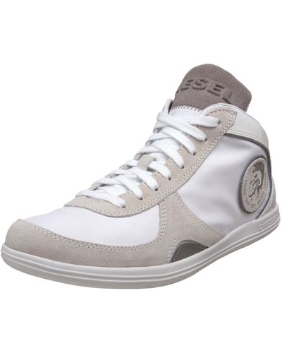 DIESEL Tell Sneaker,white/paloma,7.5 M Us - Metallic
