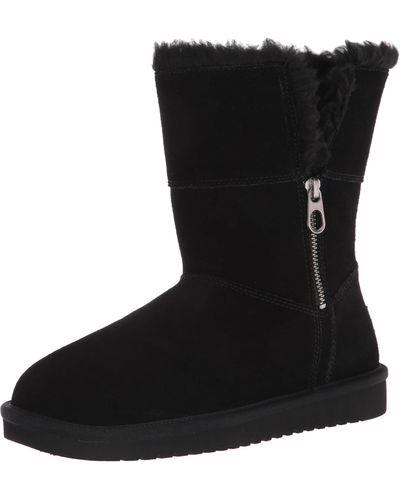 UGG Womens Aribel Short Mid Calf Boot - Black