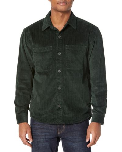 AG Jeans Elias Oversized Shirt Jacket - Green