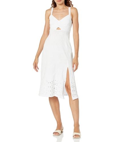 Desigual Knit Dress Straps - White
