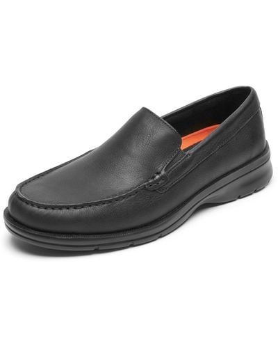 Rockport Palmer Venetian Loafer Shoes - Black