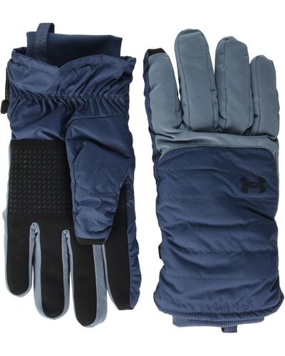 Under Armour S Storm Insulated Gloves, - Blue