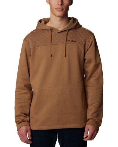 Columbia Hart Mountain Quilted Hoodie - Brown