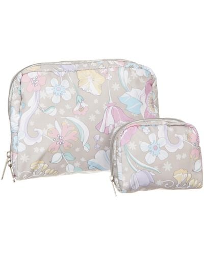 LeSportsac Extra Large Rectangular And Square Combo - Multicolor