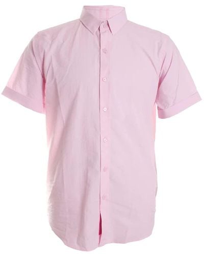 Robert Graham Andrews Short-sleeve Woven Shirt - Pink