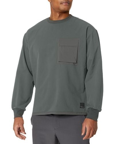 Jack Wolfskin 's Wandermood Pullover M Sweatshirt - Gray