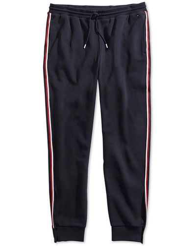 Tommy Hilfiger Adaptive Pant With Adjustable Hems And Elastic Waist - Blue