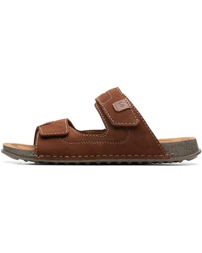 Clarks Crestview Easy Sandal - Schwarz