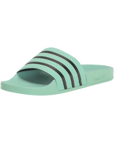 adidas Originals Adilette 4.0 Sandal in Blue for Men | Lyst