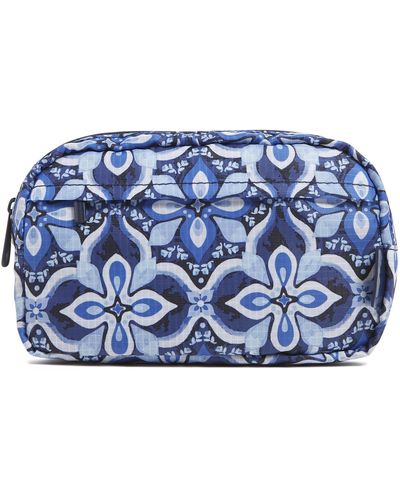 Vera Bradley Ripstop Mini Belt Bag Sling Crossbody - Blue