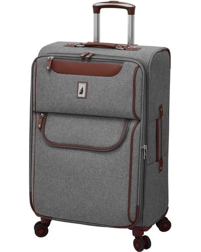 London Fog Westminster 25" Expandable Spinner Gray