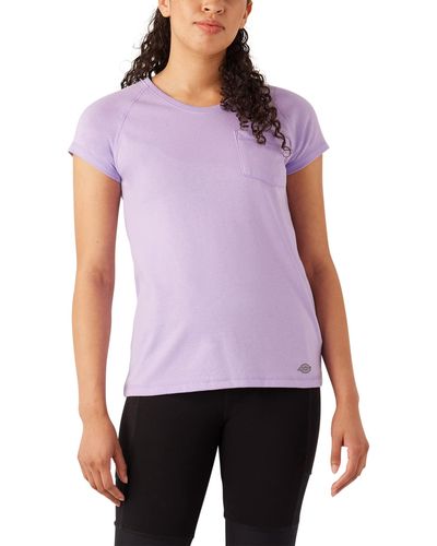 Dickies Cooling Short Sleeve T-shirt - Purple