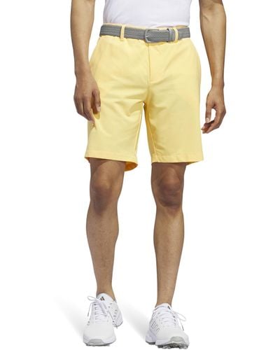 adidas Ultimate365 8.5-inch Golf Shorts - Yellow