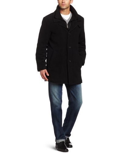 Calvin Klein Wool Blend Winter Jacket - Black