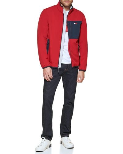 Tommy Hilfiger Active Soft Shell Jacket - Red