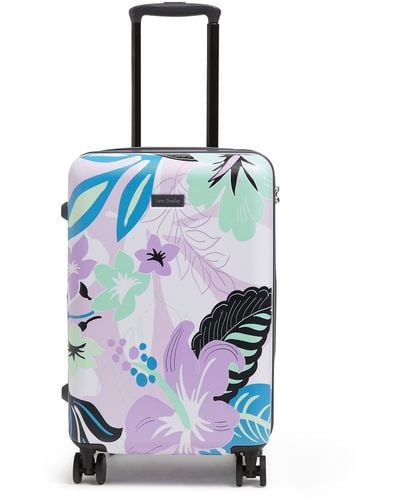 Vera Bradley Hardside Rolling Suitcase Luggage - Blue