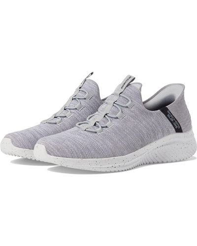 Skechers Ultra Flex 3.0 Right Away Hands Free Slip-in Sneaker Slipper - Grau