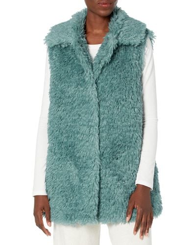 UGG Tammie Faux Fur Vest Coat - Green