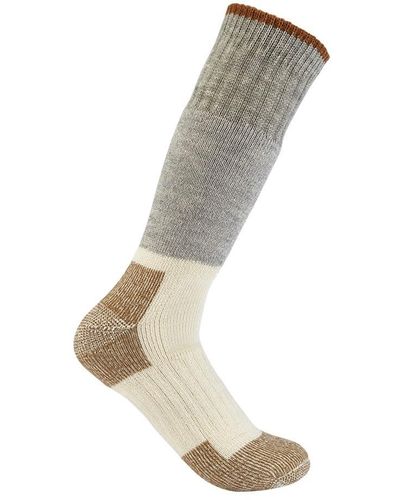 Carhartt Arctic Heavyweight Merino Wool Blend Boot Sock - Natural