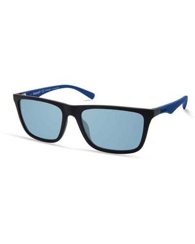 Timberland TBA9263 Polarized Rectangular Sunglasses - Nero