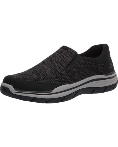 Skechers Expected 2.0-arago Slip On Canvas Loafer - Zwart