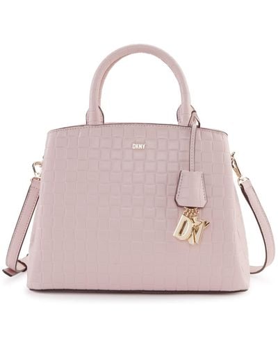 DKNY Classic Paige Md Satchel - Pink