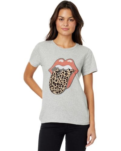 Lucky Brand Shirt Womens Small Gray Martin & Co. Graphic Print T-shirt  casual